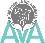 Logo d’AVA – Agir pour la Vie Animale